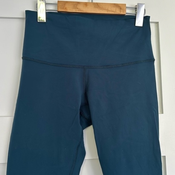 Navy teal Lululemon Align Tights - Picture 6 of 7